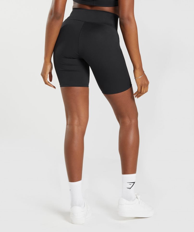 Women's Gymshark Elevate Cycling Shorts Black | NZ 5WPYXV